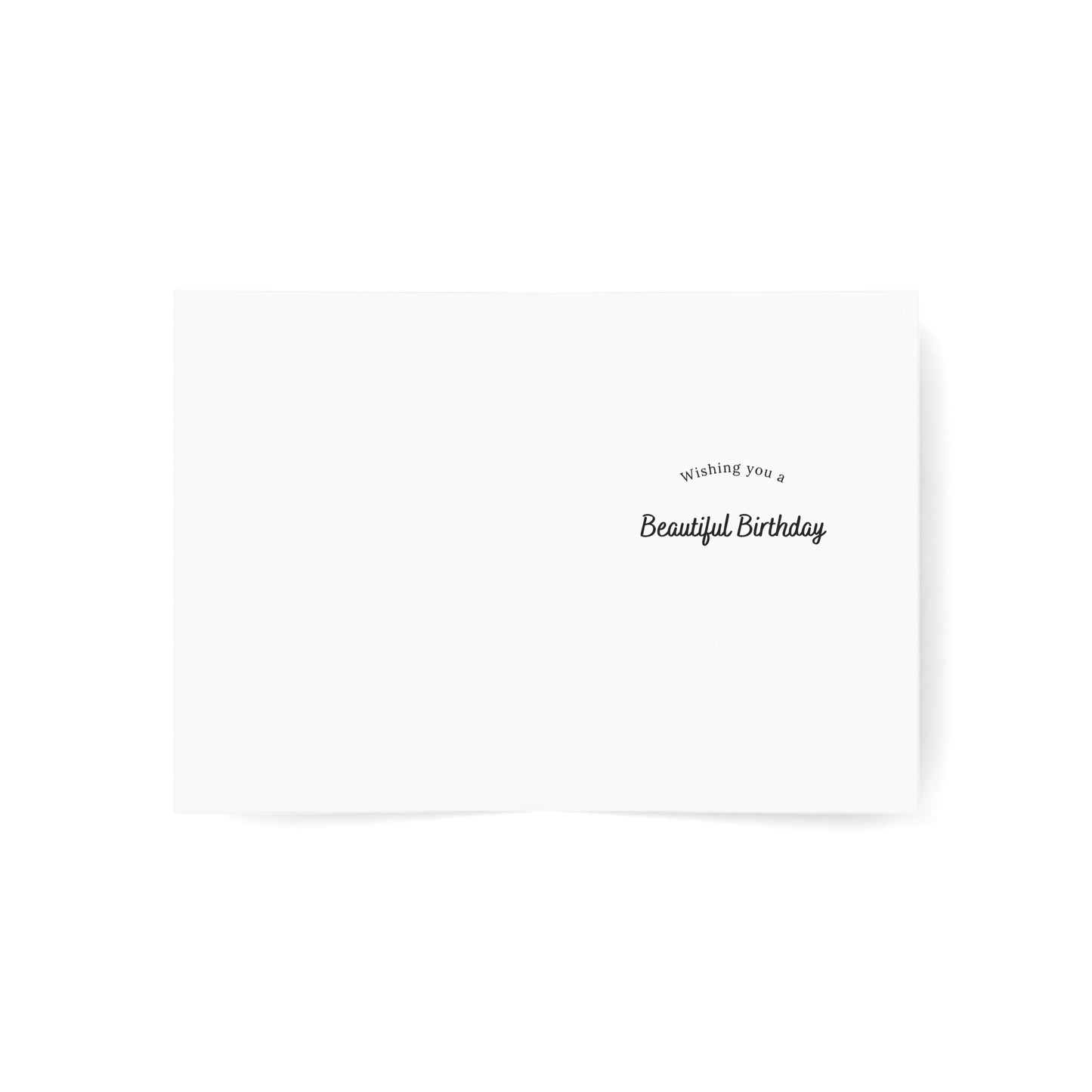 Purple Mermaid Birthday Greeting Card