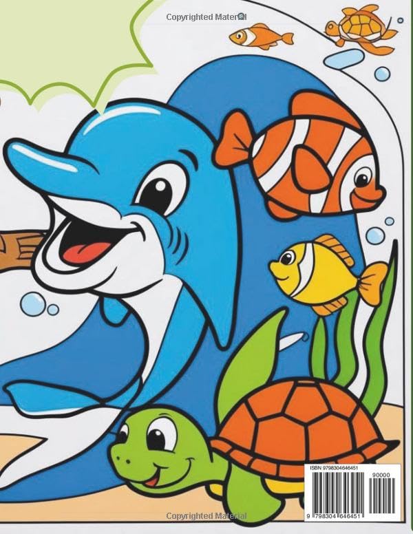 Under the Caribbean Waves : A Sea Life Coloring Adventure