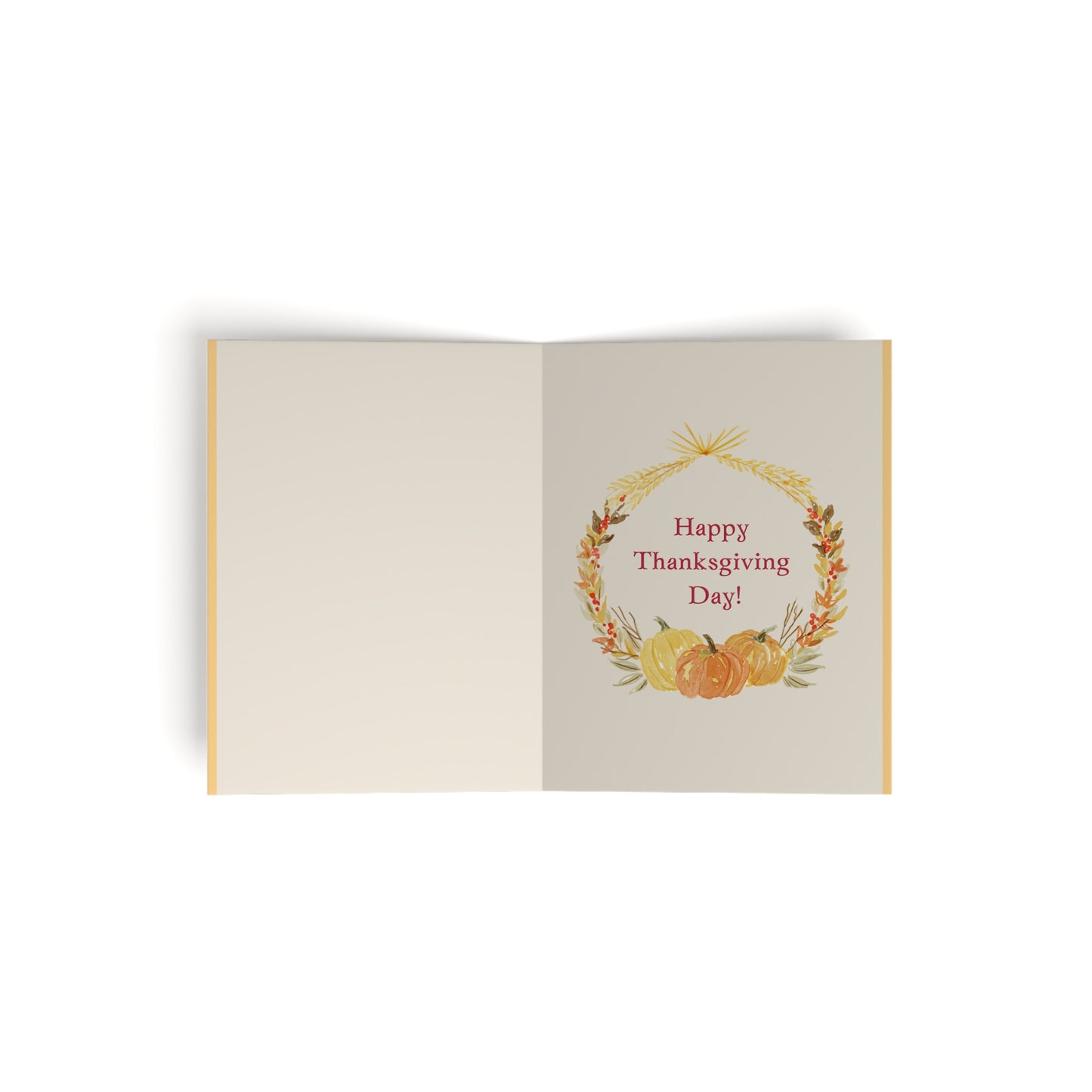 Thankful Thanksgiving Greeting Card Set - (8, 16, and 24 pcs)