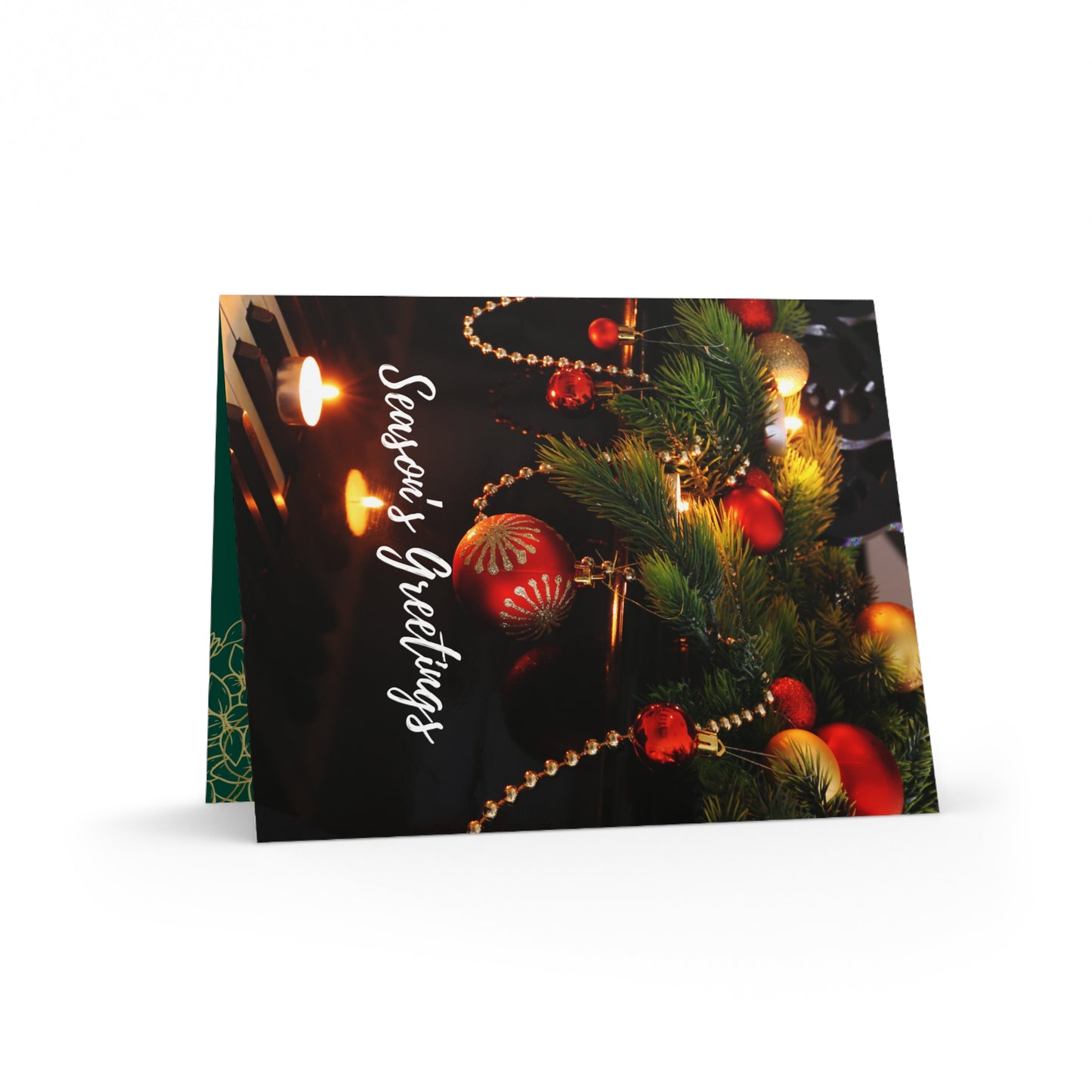 Piano & Bells Greeting Card (8, 16, and 24 pcs)