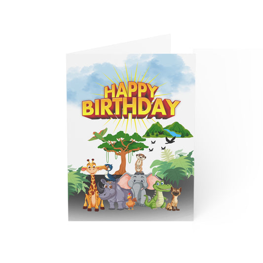 Boy Happy Birthday Greeting Card