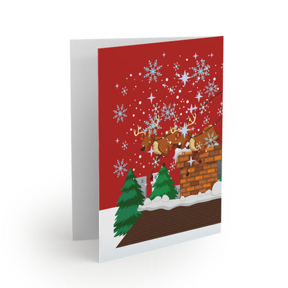 Snow Flake Greeting cards (8, 16, and 24 pcs)