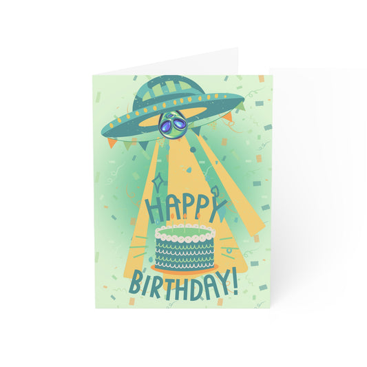 Out of this World Birthday Greeting Card