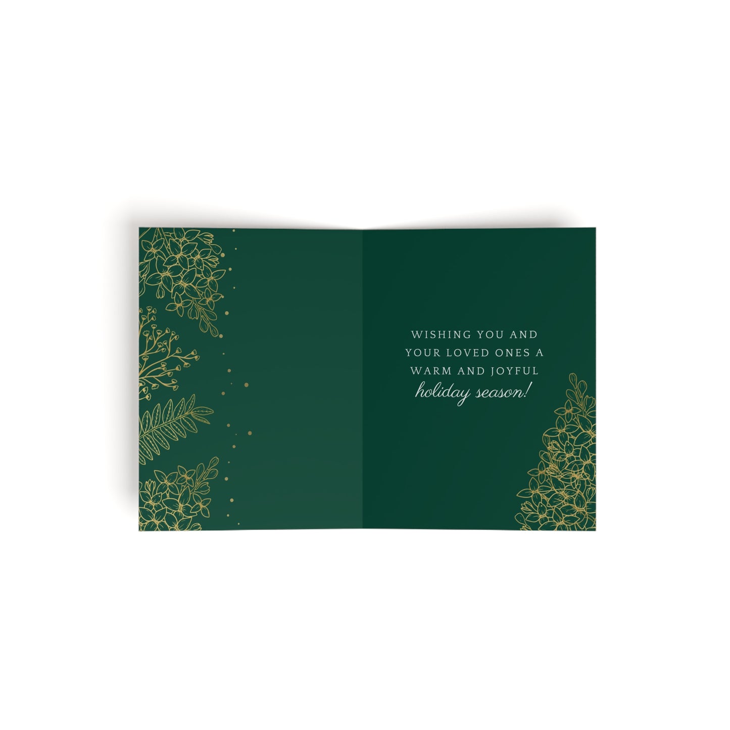 White Happy Hanukkah Greeting Cards Set