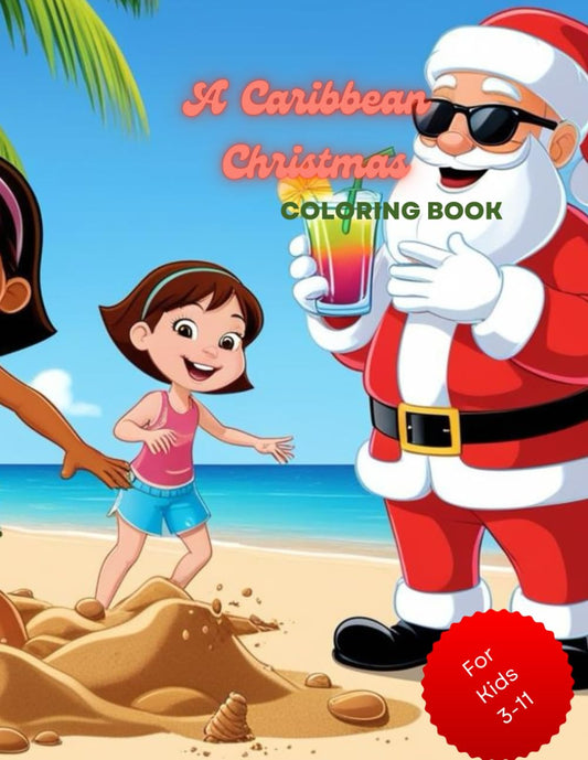 A Caribbean Christmas Coloring Book