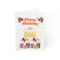 Gold Confetti Birthday Greeting Card