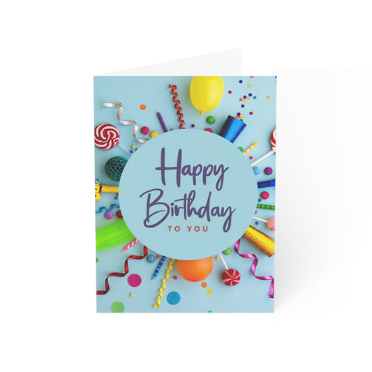 Party Celebration Birthday Greeting Card