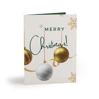 Christmas Balls Greeting cards (8, 16, and 24 pcs)