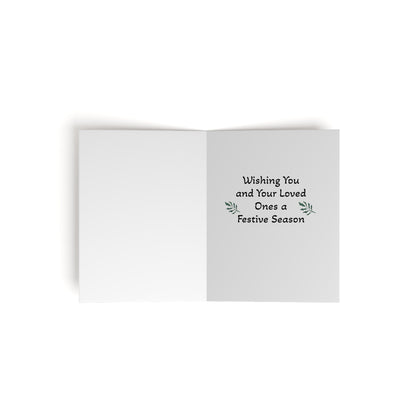 Candles Happy Kwanzaa Greeting Cards Set